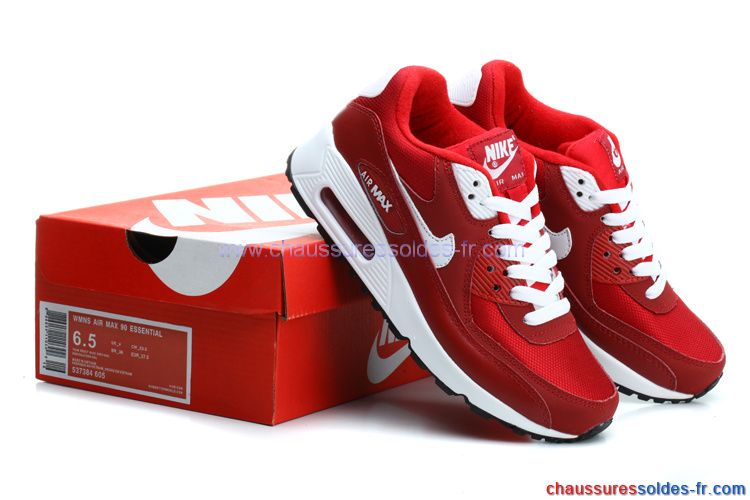 nike air max 90 femme rouge